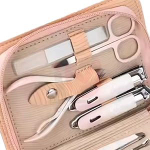 Kit de manucure et pédicure de luxe en acier inoxydable, ensemble de soins des ongles, coupe-ongles, pince à cuticules, boîte à outils professionnelle pour les ongles - Product Image 2