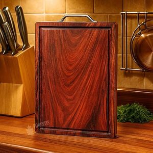 Tabla de cortar de madera de acacia con ranura para jugos, tabla de cocina, tabla de carnicero, tabla para preparar alimentos - Product Image 6