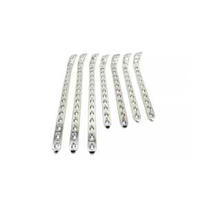 Plaque de blocage tibiale latérale de haute qualité 4,5/5,0 mm pour jambe droite en acier inoxydable. Voir la description. LOT DE 10 - Product Image 1