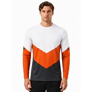 Jersey de Motocross con Impresión Sublimada OEM, MOQ Bajo, Ropa de Carreras Automovilísticas, Marca Privada, Diseño Personalizado, Jersey de Motocross para Hombre - Product Image 4