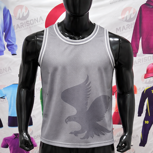 เสื้อบาสเก็ตบอล OEM แบบกำหนดเอง ไซส์พลัส ระบายอากาศได้ดี แห้งเร็ว ซับเหงื่อ สำหรับสโมสร ทีม ลีก โรงเรียน แบรนด์ส่วนตัว ด้านหน้า - Product Image 2