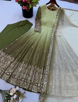 Salwar Kameez India Berkualitas Unggul untuk Pakaian Pernikahan dan Pesta Wanita Tersedia dengan Harga Grosir