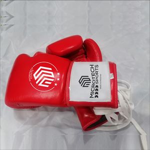 Gants de boxe en cuir de vachette haute performance SS pour hommes, à lacets, séchage rapide, respirants, avec sangle de poignet réglable, pour l'entraînement - Product Image 6