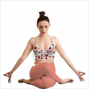 Women Yoga Sets Stylish Activewear Outfit With Leggings And Supportive Sports Bra Ideal For Yoga Fitness - Product Image 1