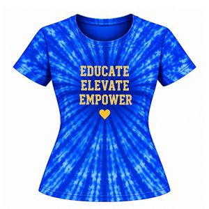 Camiseta de Moda Tie Dye Personalizada para Mujer, Corte Holgado, Estampado Gráfico, Manga Corta, Camiseta Informal, Ropa al por Mayor - Product Image 1