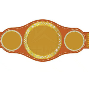 Cinturones de Campeonato con Placa Frontal Simple, Ligeros, de Cuero, Personalizables para Ganadores de Artes Marciales - Product Image 6