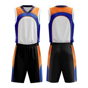 Ensemble d'uniformes de basketball de qualité supérieure, 100 % polyester, style tendance, respirant, logo personnalisé, vente en gros, nouveaux uniformes de sport - Product Image 4