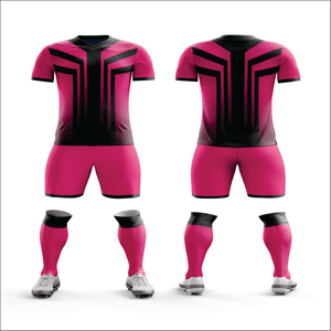 Uniforme de Fútbol Personalizado con Opciones de Color y Nombre del Jugador |   Ropa de Verano Ligera de Secado Rápido 100% Poliéster |   Tallas para Hombres y Mujeres Adultos | - Product Image 4