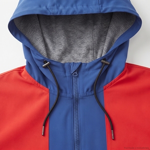 Veste coupe-vent softshell personnalisée, doublée de polaire thermique, veste tactique de randonnée en plein air pour hommes - Product Image 6