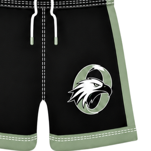 Pantalones Cortos de Fútbol Negros y Verde Menta, Transpirables, Uniformes Deportivos para Entrenamiento en Equipo, Ropa Deportiva de Secado Rápido con Cordón Elástico - Product Image 4