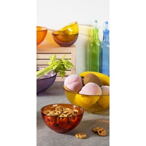 Set di 6 ciotole in vetro multicolore Excelsa, collezione di ciotole da cucina antigraffio - Product Image 6