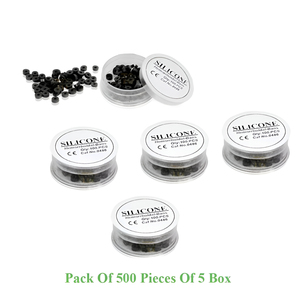 Whole Sale 5x Silicone Hemorrhoid Bands 500 <b>Rings</b> Set Black <b>Rubbers</b> Manual High Quality CE Certified Surgical Instruments 5 Year - Product Image 1