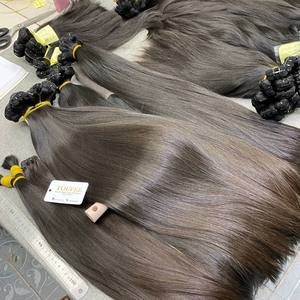 Cheveux 100% humains, soyeux, texture baby hair, ultra-lisses, longue durée, mèches brutes, cuticules alignées, cheveux vietnamiens, meilleure vente, texture - Product Image 4