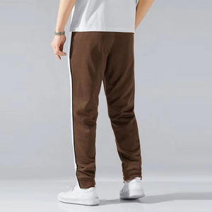 Pantalon de survêtement ajusté pour homme de qualité supérieure avec poches latérales et cordon de serrage à la taille, idéal pour l'entraînement et le style urbain, prix abordable, OEM - Product Image 2