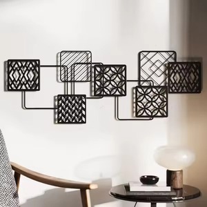 Modern Metal Wall <b>Art</b> Decorative Item Hot Selling for Living Room Bedroom Wedding Birthday Wall Hanging Decoration - Product Image 4