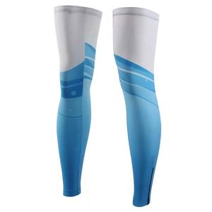 Manchons de compression pour genou et mollet, toutes tailles disponibles, équipement de protection, cyclisme, course à pied, salle de sport, antidérapant, basketball, manches longues pour les jambes - Product Image 6