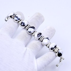 Bracelet ajustable en turquoise de buffle Navajo, bijoux faits à la main en argent sterling, cadeau tendance pour femmes et hommes - Product Image 5