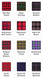 Kilt de mariage pour homme, moderne, hybride, en tartan, noir, en coton, rouge, motif Royal Stewart, plissé, avec poches croisées, haute qualité, en stock - Product Image 4