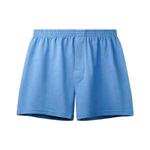 Caleçons Boxers Sans Couture en Spandex Taille Moyenne pour Hommes Adultes, Respirants, Tricotés, Séchage Rapide, Imprimé Numérique, Logo à la Taille, Couleur Unie, Usage Quotidien - Product Image 4
