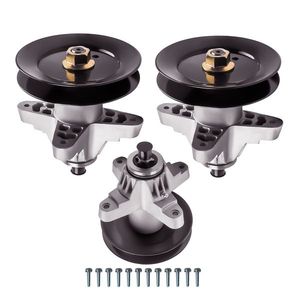 Set di 3 Assi per Piattaforma di Taglio Cub Cadet da 50 Pollici, Codici 918 04125, 918 04125B, 918 04125C, in Metallo e Plastica - Product Image 2