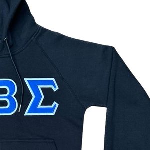 Sudadera con Capucha Negra Premium Phi Beta Sigma para Hombre, Ajuste Cómodo, Tela Premium, Ropa de Fraternidad Griega, Uso Diario Informal - Product Image 4