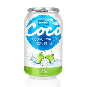 Fabricante directo de Vietnam 330ml enlatado a granel Pulpa de agua de coco natural fresca con sabor a bajo precio diseño de muestra gratis disponible - Product Image 6