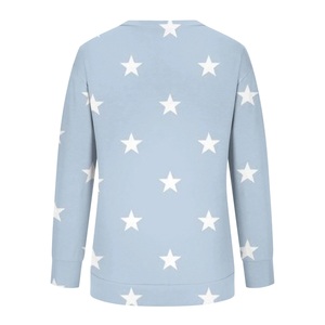 Sudaderas Casuales de Invierno para Mujer de Alta Calidad, Manga Larga, Cuello en V Holgado, Túnica Gruesa, Mangas Regulares, 100% Algodón, Antiencogimiento - Product Image 4