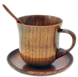 Handmade Wooden Tea <b>Cup</b> Perfect For Home Kitchen & Table Tea Serving Crafts With handle & Cheap Price - Product Image 5