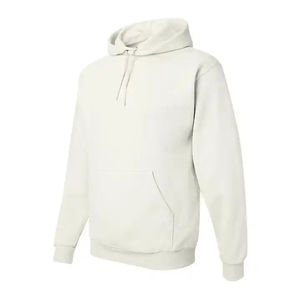 Sweat-shirt unisexe rose à capuche et fermeture éclair, coupe classique, en molleton de coton, décontracté, respirant, écologique, 300g, avec poches, pour l'automne - Product Image 4