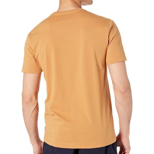 Camiseta Casual de Moda para Hombre, Colores Personalizados, Cuello Redondo, Corte Regular, 100% Algodón Tejido, Secado Rápido y Transpirable para Verano - Product Image 3