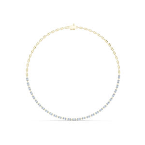 สร้อยคอทองคำ 14K ประดับมรกตและเพชรเพาะเลี้ยงสำหรับผู้หญิง |   เพชรที่เพิ่งเพาะเลี้ยง - Product Image 1