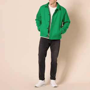Chaquetas de lana transpirables y ecológicas de nueva llegada, diseño de logotipo personalizado, chaquetas de lana para hombre a precios bajos - Product Image 6