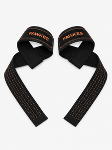 Sangles de levage réglables Fawkes, légères, en nylon, antidérapantes, pour la musculation, équipement de gym, fermeture élastique unisexe, respirantes - Product Image 1