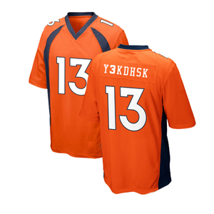 American Football Jersey Breathable Quick-drying Custom Team/Player Names 100% <b>Polyester</b> American Football Uniform - Product Image 4