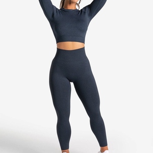 Conjuntos de Yoga Transpirables de Secado Rápido de Alta Calidad al por Mayor, Conjuntos Deportivos para Mujer, Conjuntos de Yoga Personalizados para Gimnasio - Product Image 1