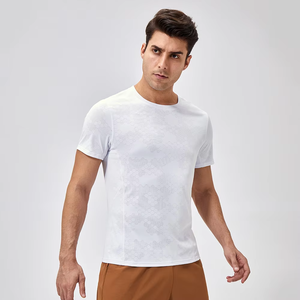 T-shirt de sport pour homme à séchage rapide, haut d'entraînement de gym à manches courtes, haute qualité, vente en gros pour les grossistes - Product Image 1