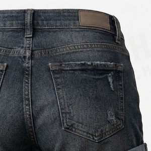 High Quality Casual Denim Shorts Women <b>Button</b> Summer <b>Jeans</b> Trendy Streetwear Fashion Custom Customized Color Premium Fit - Product Image 5