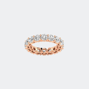 แหวนนิรันดร์ทรงกลมแบบฝังเพชร 2.90 กะรัต - Product Image 6