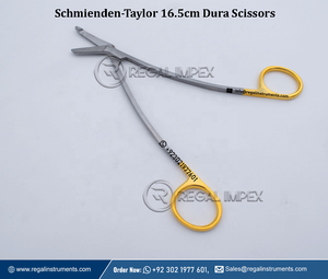 กรรไกรผ่าตัดระบบประสาทคุณภาพสูง Schmienden Taylor ขนาด 16.5 ซม. แบบใช้มือ ผลิตจากโลหะ ราคาประหยัด - Product Image 4