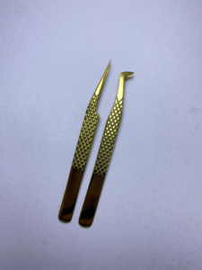 แหนบต่อขนตาปลายแหลมกันลื่น สแตนเลส สำหรับเครื่องมือแต่งหน้า ขายส่ง - Product Image 4