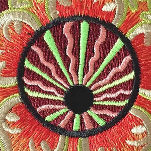 Écussons brodés personnalisés de qualité supérieure, motif floral mandala, légers, à coudre, fabriqués à la main, pour vêtements - Product Image 6