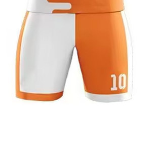 Uniforme de fútbol avanzado diseñado con sublimación en todas las superficies, camiseta y pantalones cortos de fútbol. - Product Image 5