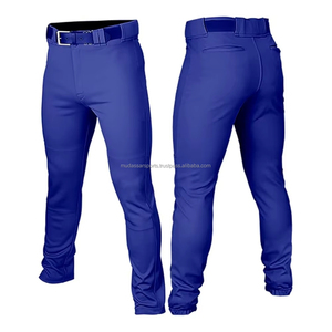 Pantalones de Béisbol de Talla Grande Más Vendidos, Logotipo Personalizado, Antibacterianos, de Secado Rápido, Transpirables, Servicio OEM de Alta Calidad para Béisbol y Sóftbol - Product Image 1