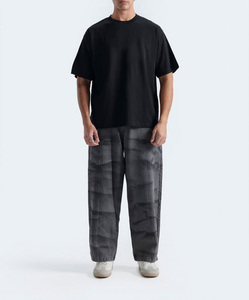 T-shirts pour hommes de haute qualité, 180 GSM, 100 % coton tricoté, logo personnalisé, vente en gros, écologiques, anti-boulochage, imprimés en sérigraphie - Product Image 1