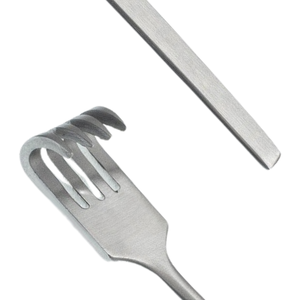 Retractor Quirúrgico Volkman de 4 1/2 Pulgadas, Cuatro Puntas Afiladas, Retractor de Tejidos Manual de Acero Inoxidable - Product Image 6