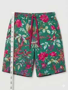 Pyjama décontracté pour femme en coton nuage, à manches courtes, imprimé dessin animé, respirant, séchage rapide, taille élastique, longueur intégrale - Product Image 2