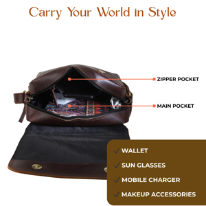 Leather Heritage High Quality Fashion Travel <b>Laptop</b> Sleeve Bag with Adjustable Strap Unisex - Product Image 5