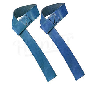 Muñequeras de Cuero de Alta Calidad para Levantamiento de Pesas, Correas de Cuero Resistentes para Gimnasio - Product Image 2