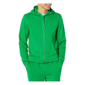 Sweat à capuche zippé vintage en coton, le plus vendu pour l'hiver, avec broderie personnalisée en molleton brossé de haute qualité, unisexe - Product Image 1