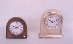 4 Inch Rustic Bell Mechanical Movement Silent Analog Alarm <b>Clock</b> with 3D Dial Backlight for <b>Desk</b>/Table Home Office - Product Image 3